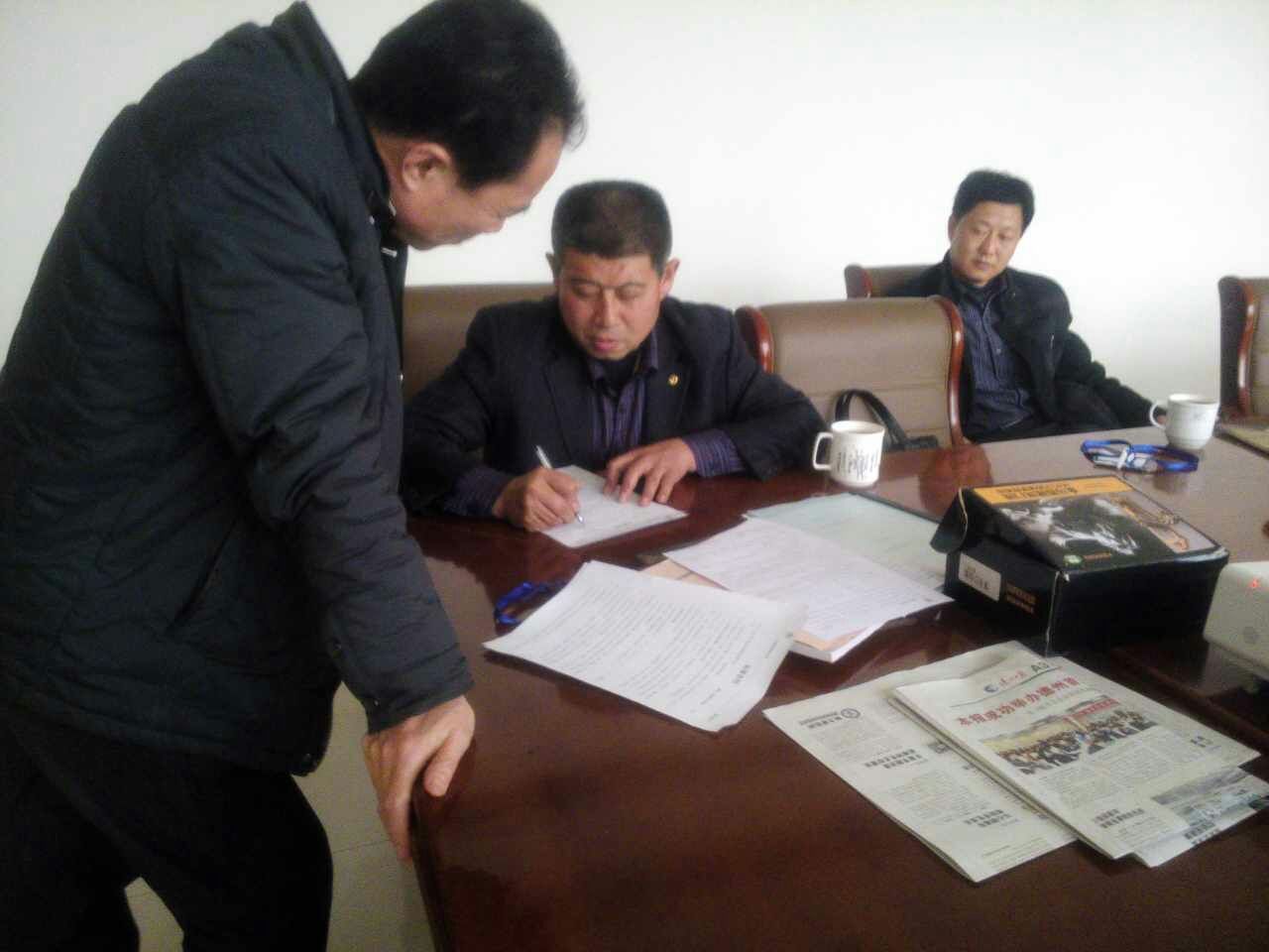 祝賀木門品牌金馬首木門加盟代理商又添一員